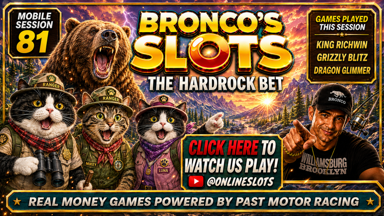 Hard Rock Bet Florida | King Richwin 👑& Grizzly Blitz🐻& Drangon Glimmer🐉 | Mobile Session 81 👑