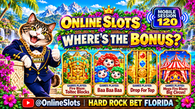 Online Slots: Rising Rockets Emperor Big Bang! 🚀 | Hard Rock Bet Florida | 120